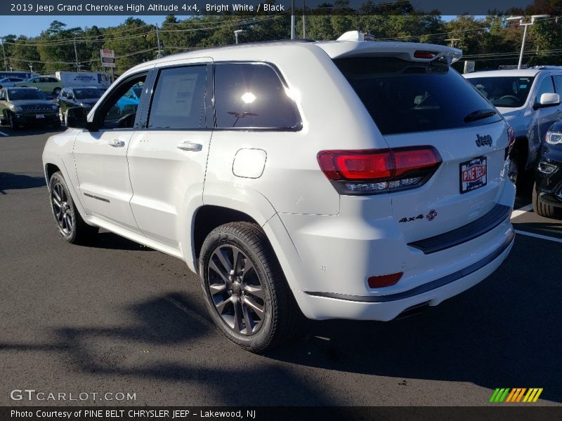 Bright White / Black 2019 Jeep Grand Cherokee High Altitude 4x4