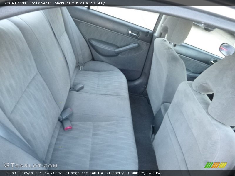 Shoreline Mist Metallic / Gray 2004 Honda Civic LX Sedan