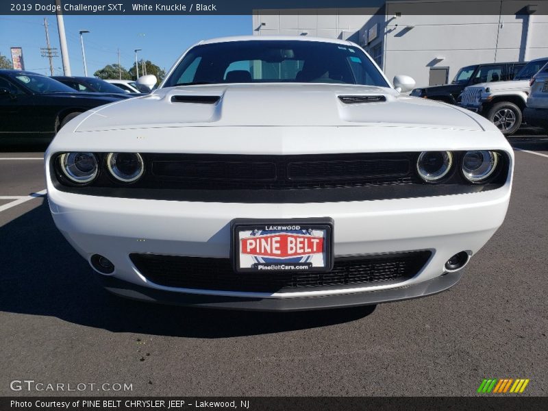 White Knuckle / Black 2019 Dodge Challenger SXT