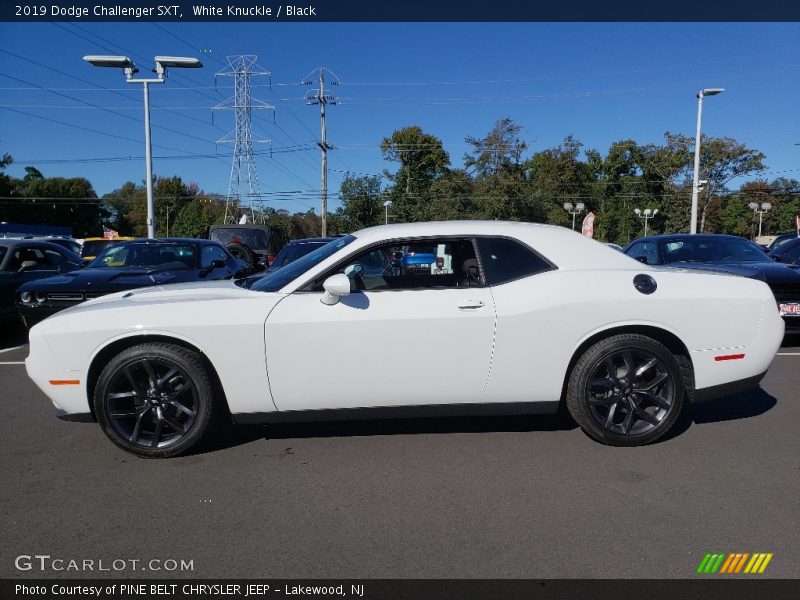 White Knuckle / Black 2019 Dodge Challenger SXT