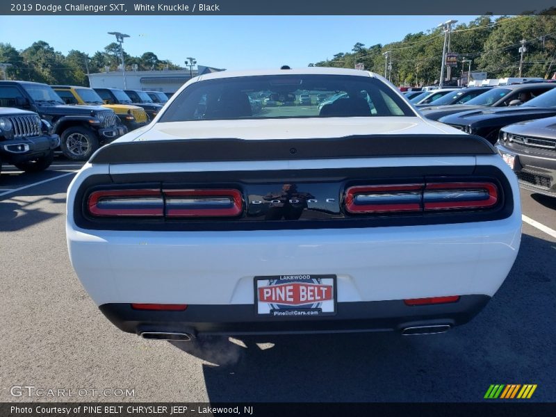 White Knuckle / Black 2019 Dodge Challenger SXT