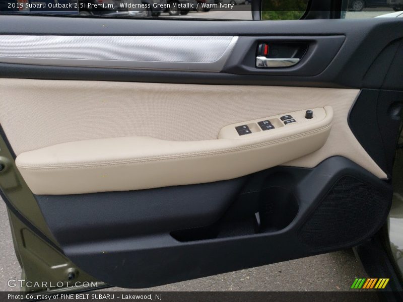 Wilderness Green Metallic / Warm Ivory 2019 Subaru Outback 2.5i Premium