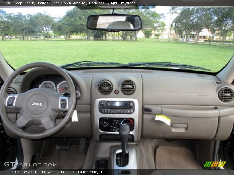 Jeep Green Metallic / Dark Khaki/Light Graystone 2006 Jeep Liberty Limited