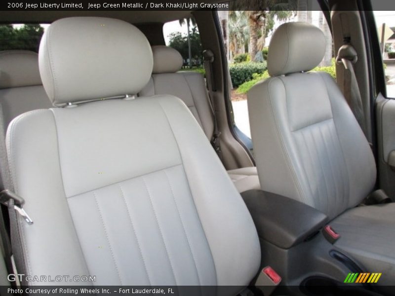 Jeep Green Metallic / Dark Khaki/Light Graystone 2006 Jeep Liberty Limited