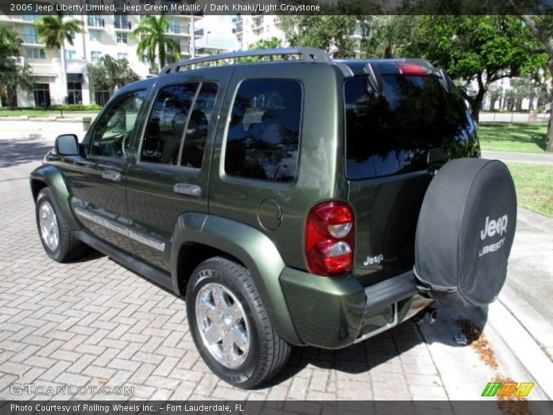 Jeep Green Metallic / Dark Khaki/Light Graystone 2006 Jeep Liberty Limited