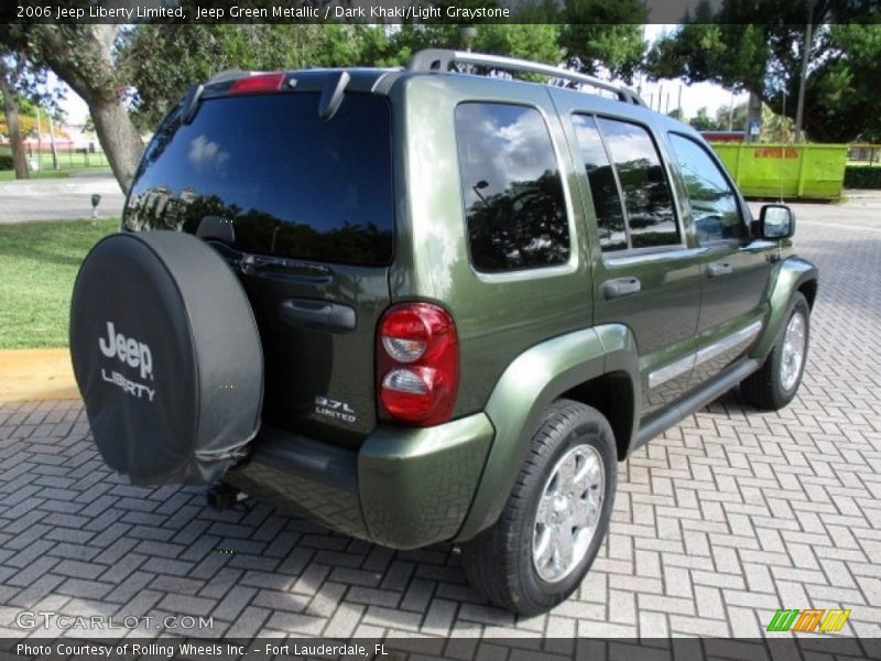 Jeep Green Metallic / Dark Khaki/Light Graystone 2006 Jeep Liberty Limited