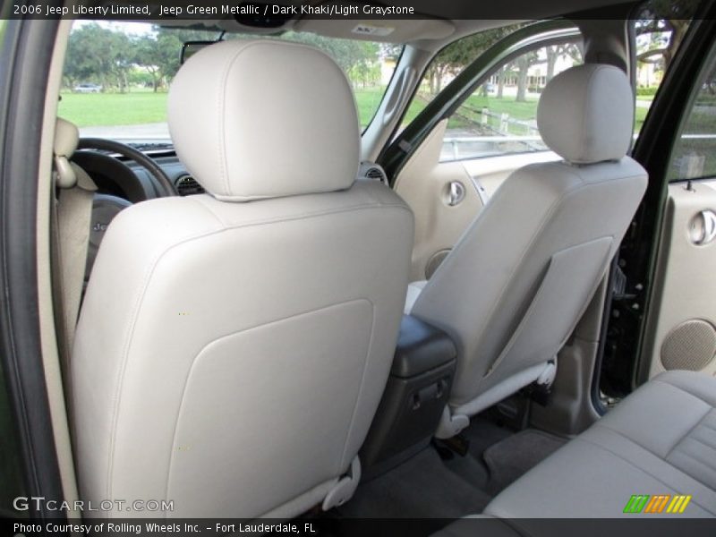 Jeep Green Metallic / Dark Khaki/Light Graystone 2006 Jeep Liberty Limited