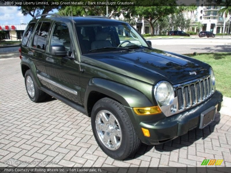 Jeep Green Metallic / Dark Khaki/Light Graystone 2006 Jeep Liberty Limited