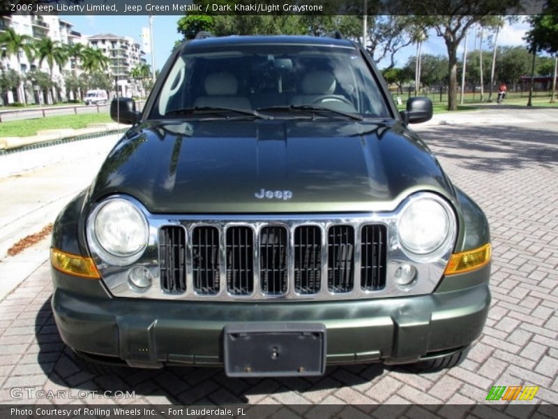 Jeep Green Metallic / Dark Khaki/Light Graystone 2006 Jeep Liberty Limited