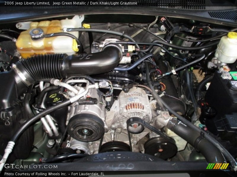 Jeep Green Metallic / Dark Khaki/Light Graystone 2006 Jeep Liberty Limited