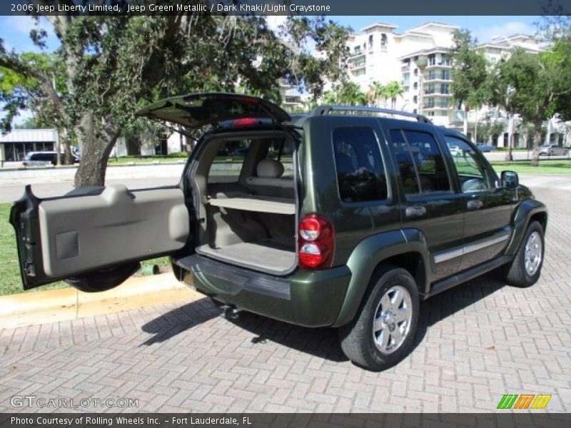 Jeep Green Metallic / Dark Khaki/Light Graystone 2006 Jeep Liberty Limited