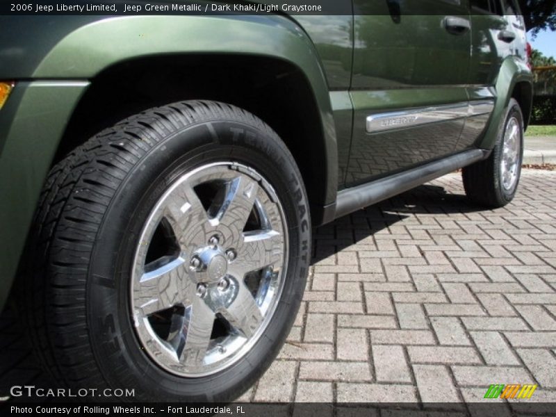 Jeep Green Metallic / Dark Khaki/Light Graystone 2006 Jeep Liberty Limited