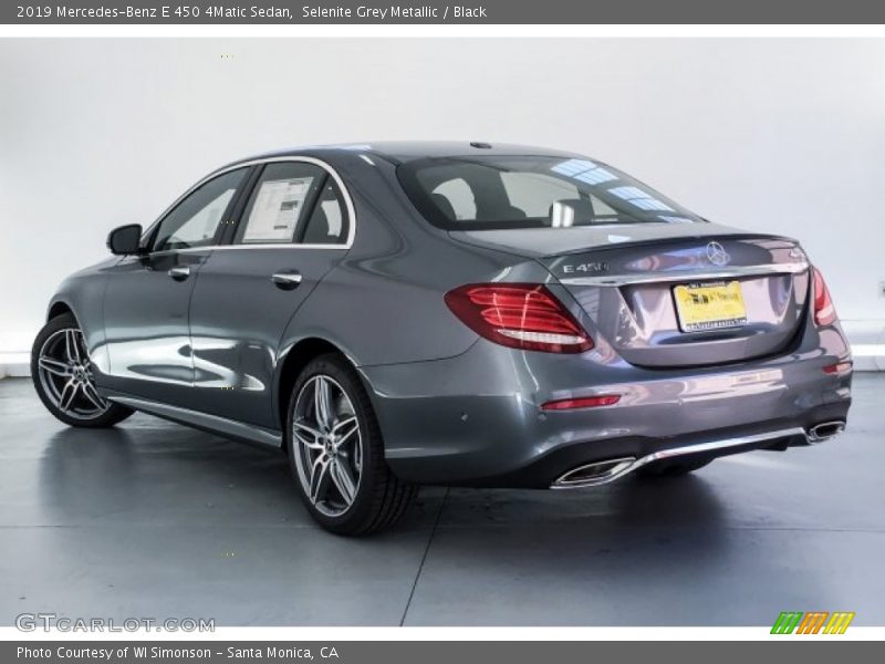 Selenite Grey Metallic / Black 2019 Mercedes-Benz E 450 4Matic Sedan