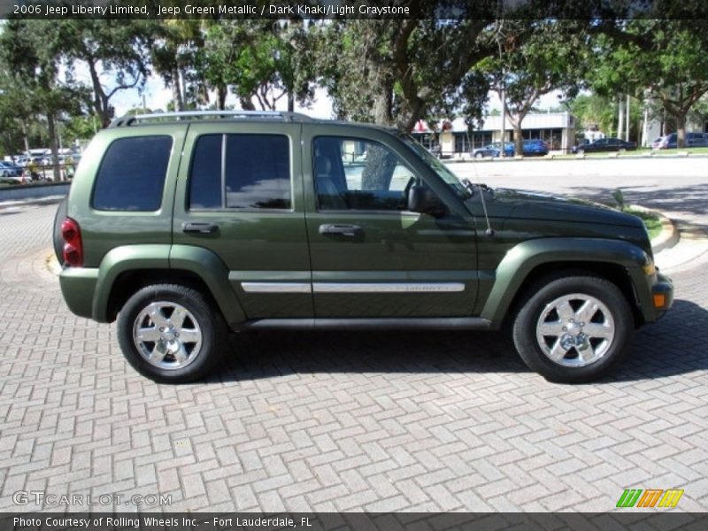 Jeep Green Metallic / Dark Khaki/Light Graystone 2006 Jeep Liberty Limited