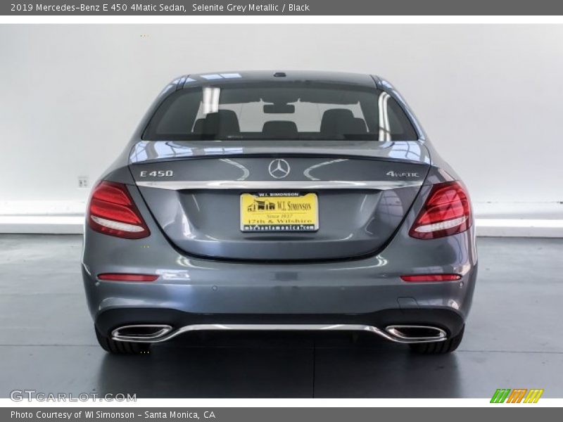 Selenite Grey Metallic / Black 2019 Mercedes-Benz E 450 4Matic Sedan