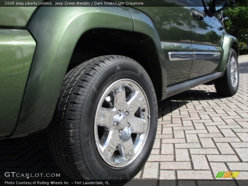 Jeep Green Metallic / Dark Khaki/Light Graystone 2006 Jeep Liberty Limited