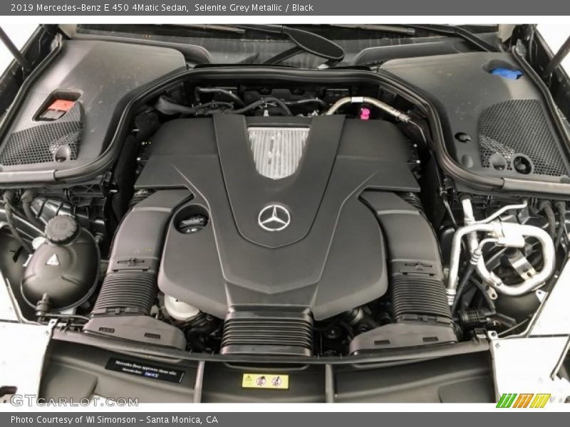 Selenite Grey Metallic / Black 2019 Mercedes-Benz E 450 4Matic Sedan