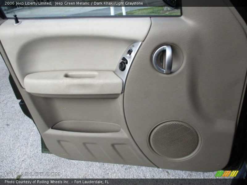 Jeep Green Metallic / Dark Khaki/Light Graystone 2006 Jeep Liberty Limited