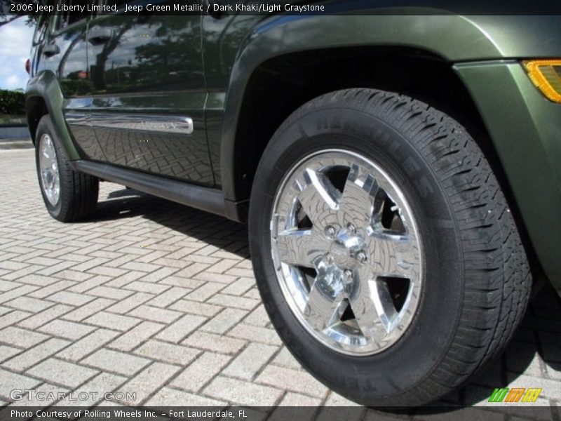 Jeep Green Metallic / Dark Khaki/Light Graystone 2006 Jeep Liberty Limited