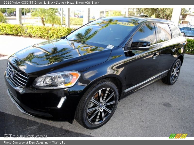 Black Stone / Hazel Brown/Off-Black 2016 Volvo XC60 T5 Drive-E