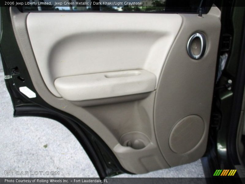 Jeep Green Metallic / Dark Khaki/Light Graystone 2006 Jeep Liberty Limited