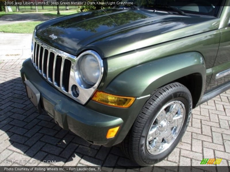 Jeep Green Metallic / Dark Khaki/Light Graystone 2006 Jeep Liberty Limited