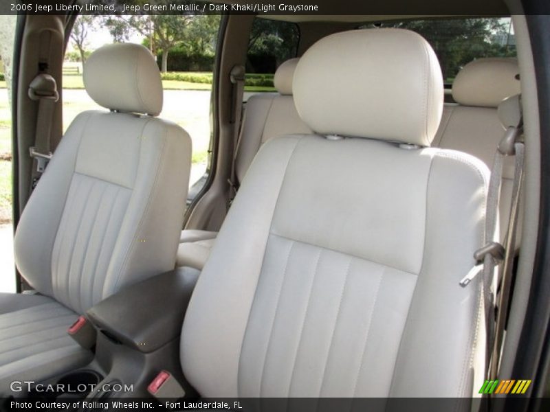 Jeep Green Metallic / Dark Khaki/Light Graystone 2006 Jeep Liberty Limited