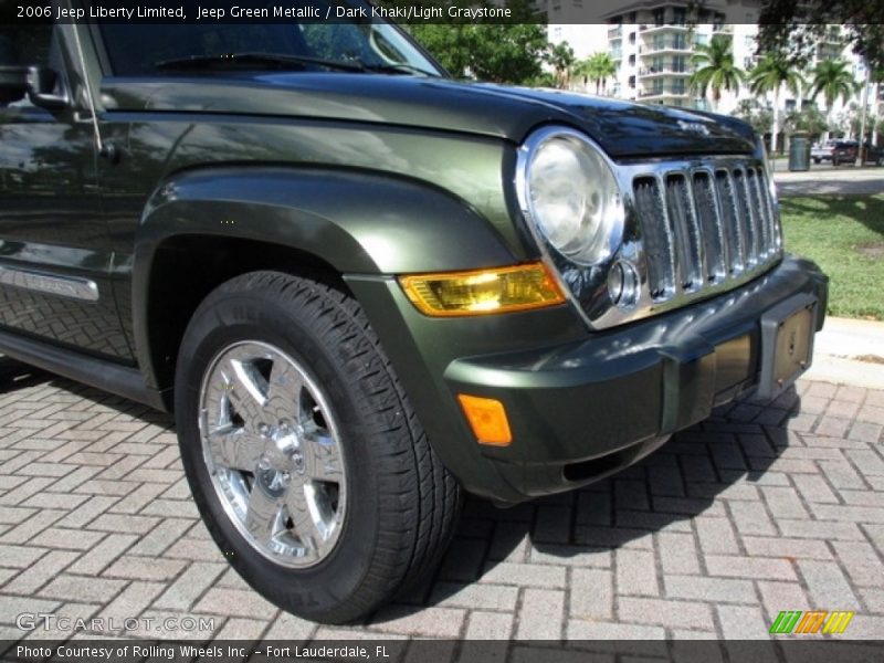 Jeep Green Metallic / Dark Khaki/Light Graystone 2006 Jeep Liberty Limited