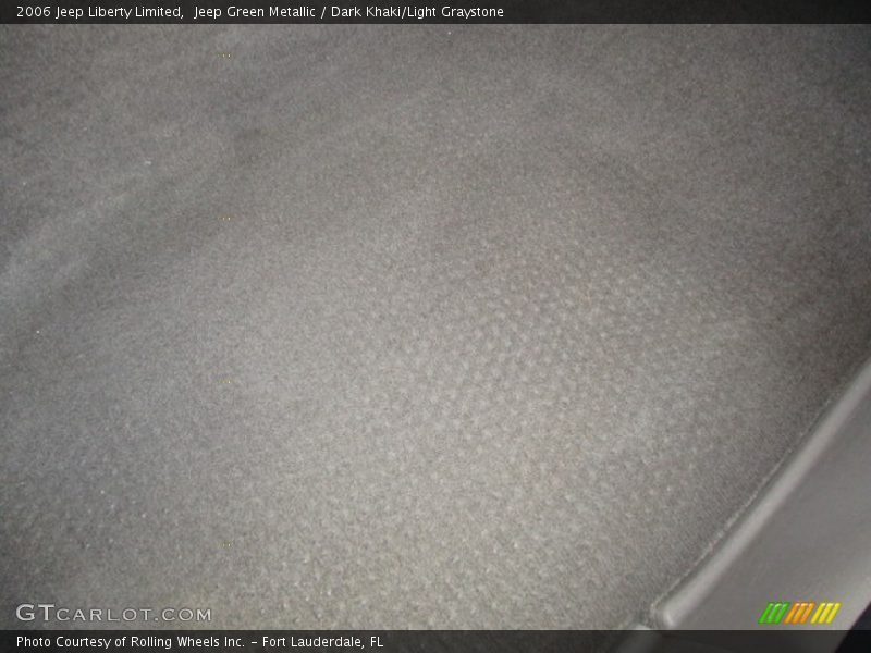 Jeep Green Metallic / Dark Khaki/Light Graystone 2006 Jeep Liberty Limited