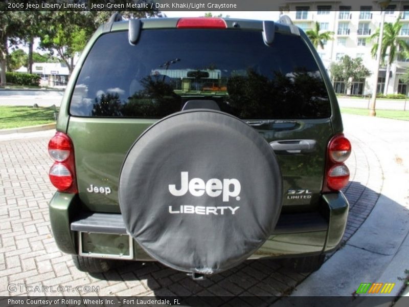 Jeep Green Metallic / Dark Khaki/Light Graystone 2006 Jeep Liberty Limited
