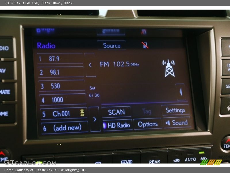 Black Onyx / Black 2014 Lexus GX 460