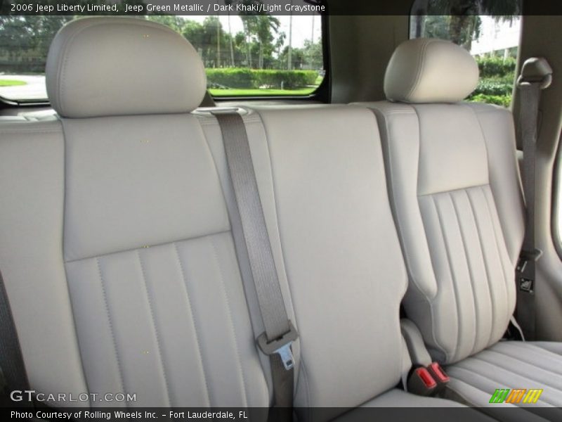 Jeep Green Metallic / Dark Khaki/Light Graystone 2006 Jeep Liberty Limited