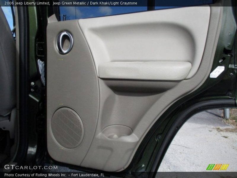 Jeep Green Metallic / Dark Khaki/Light Graystone 2006 Jeep Liberty Limited