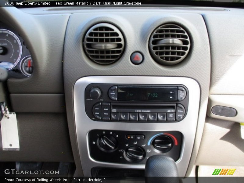 Jeep Green Metallic / Dark Khaki/Light Graystone 2006 Jeep Liberty Limited