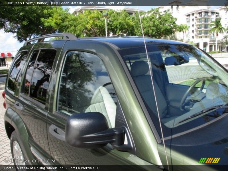 Jeep Green Metallic / Dark Khaki/Light Graystone 2006 Jeep Liberty Limited