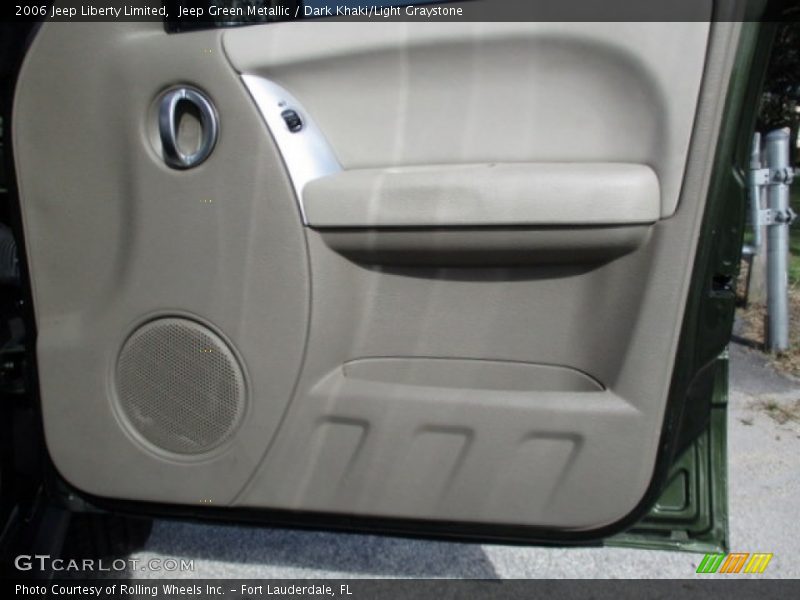 Jeep Green Metallic / Dark Khaki/Light Graystone 2006 Jeep Liberty Limited
