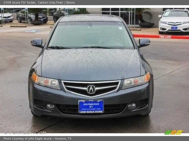 Carbon Gray Pearl / Ebony 2008 Acura TSX Sedan