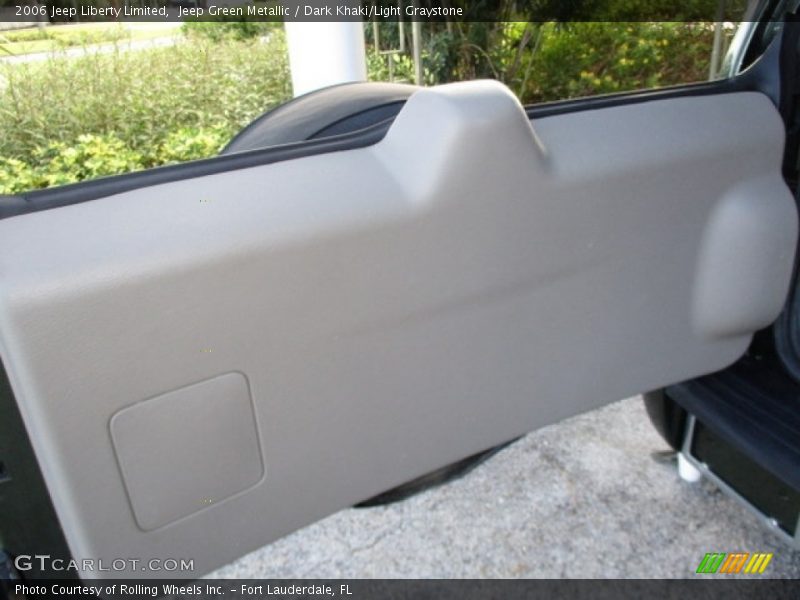Jeep Green Metallic / Dark Khaki/Light Graystone 2006 Jeep Liberty Limited