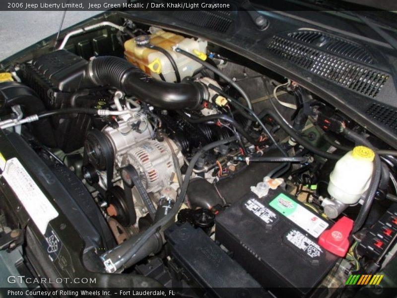 Jeep Green Metallic / Dark Khaki/Light Graystone 2006 Jeep Liberty Limited