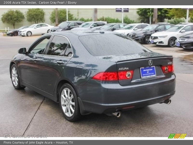 Carbon Gray Pearl / Ebony 2008 Acura TSX Sedan