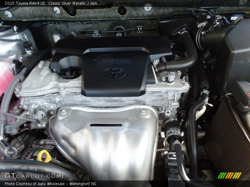 Classic Silver Metallic / Ash 2015 Toyota RAV4 LE