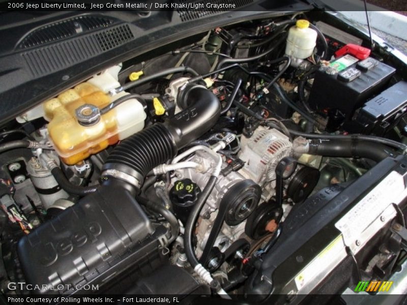Jeep Green Metallic / Dark Khaki/Light Graystone 2006 Jeep Liberty Limited