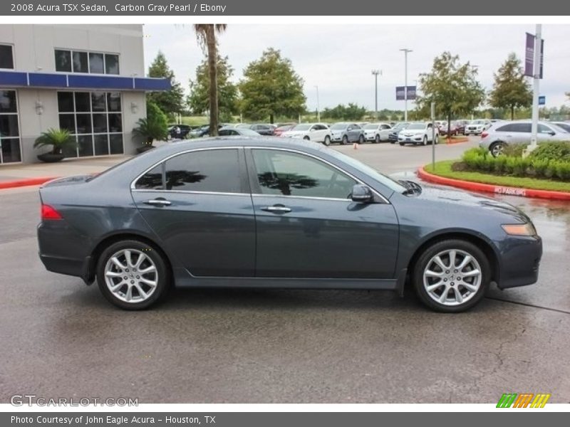 Carbon Gray Pearl / Ebony 2008 Acura TSX Sedan