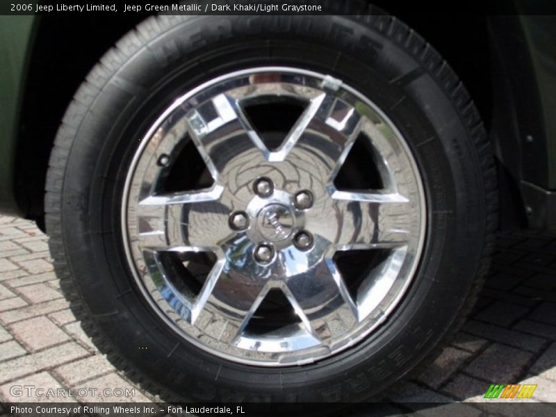 Jeep Green Metallic / Dark Khaki/Light Graystone 2006 Jeep Liberty Limited