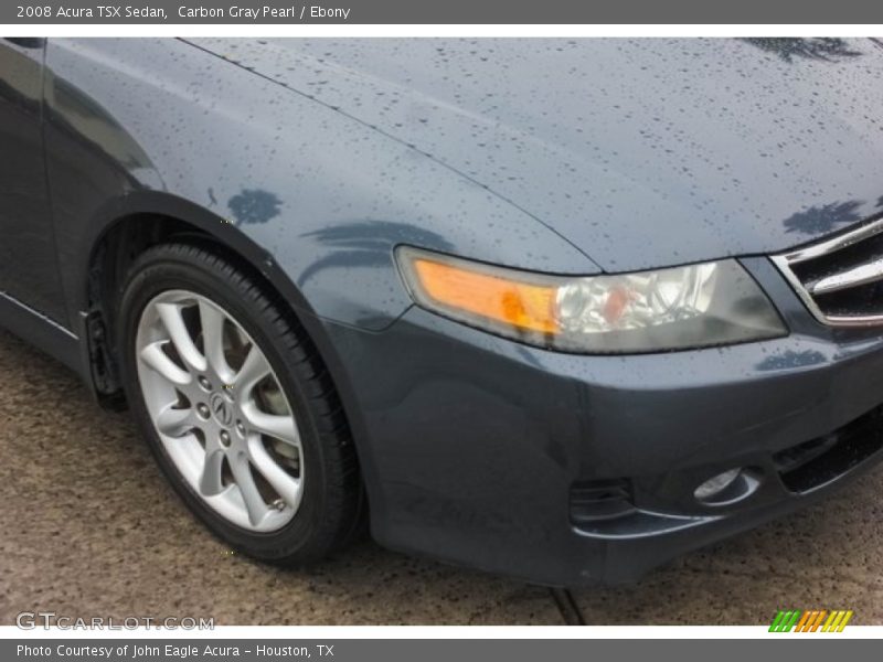 Carbon Gray Pearl / Ebony 2008 Acura TSX Sedan