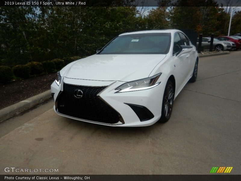  2019 ES 350 F Sport Ultra White