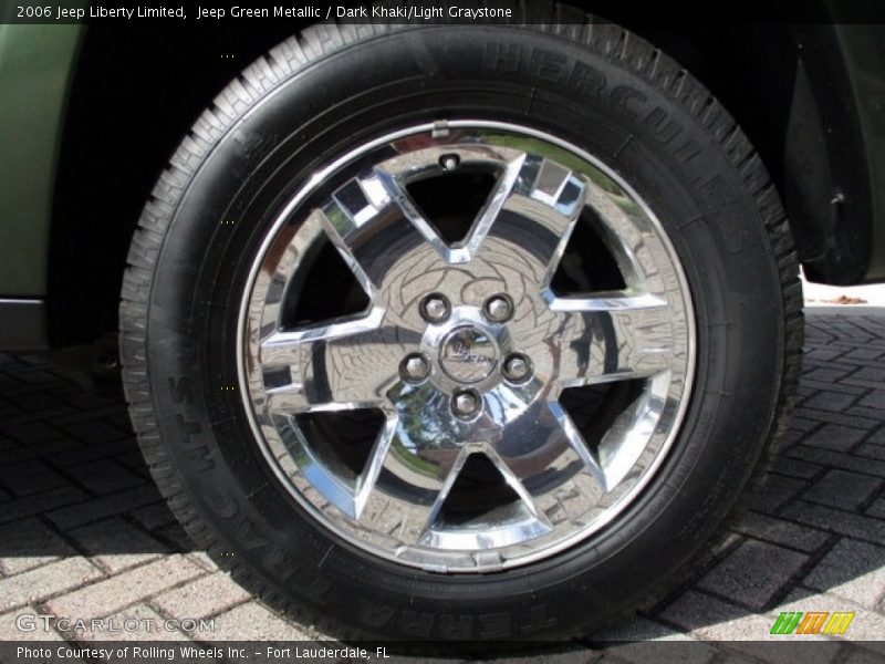 Jeep Green Metallic / Dark Khaki/Light Graystone 2006 Jeep Liberty Limited