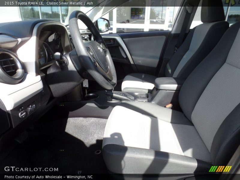 Classic Silver Metallic / Ash 2015 Toyota RAV4 LE