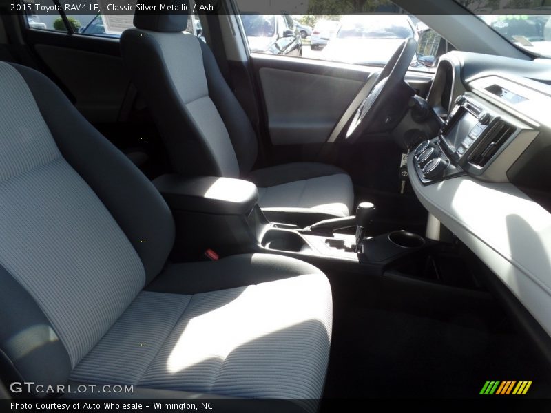 Classic Silver Metallic / Ash 2015 Toyota RAV4 LE