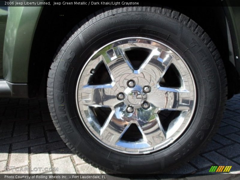 Jeep Green Metallic / Dark Khaki/Light Graystone 2006 Jeep Liberty Limited